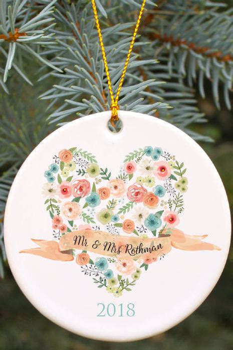 18 Stunning Custom-Made Christmas Engagement Ornaments!