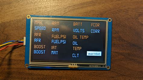 Arduino Dash beta release *FREE* – Bartonek Drag Racing