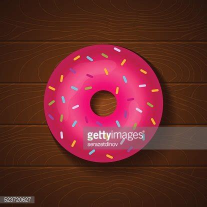 Pink Donut Stock Clipart | Royalty-Free | FreeImages