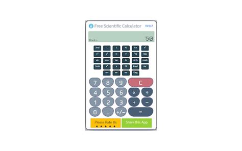 Free Scientific Calculator for Google Chrome - Extension Download