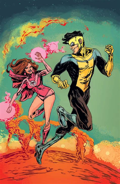 Invincible and Atom Eve by mysteryming on deviantART | Marvel comics ...