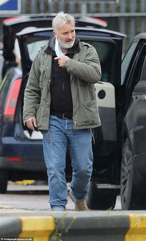 EastEnders star Nick Berry, 57, looks unrecognisable as he sports a white beard at the tip ...