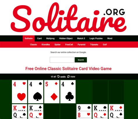 Go Play These Variety Of Games At Solitaire.org- Fun Times ...