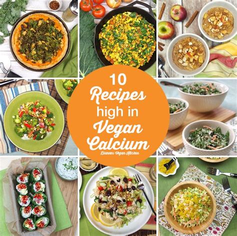 10 Recipes High in Vegan Calcium | Raw food recipes, Vegan calcium ...