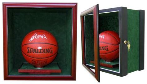 Display Cases - Basketball - Premium, Basketball Memorabilia Displays