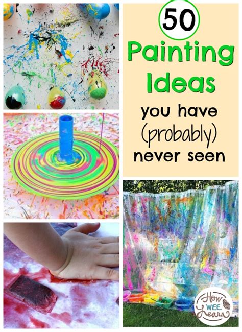 Fun And Easy Painting Ideas For Kids Messy Little Monster, 41% OFF