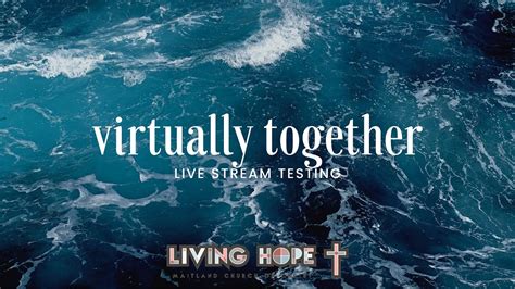 Testing our live stream with a blessing from Scripture - YouTube