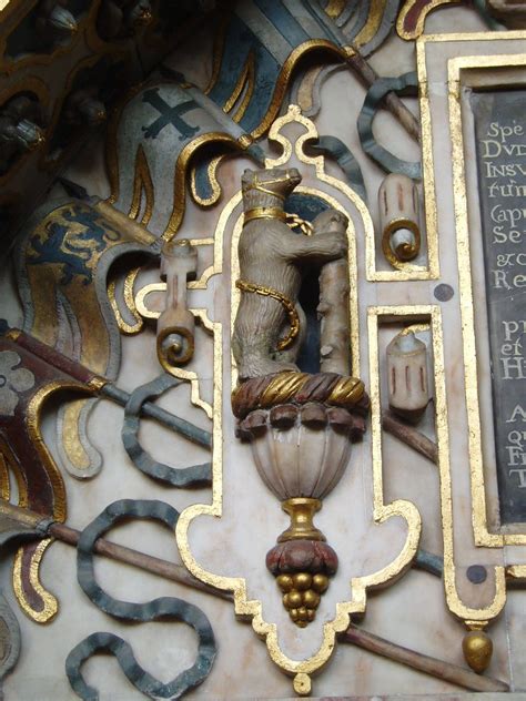 The Bear & the Ragged Staff | Detail of the tomb of Robert D… | Flickr