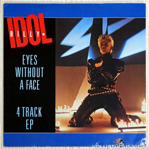 Billy Idol ‎– Eyes Without A Face (1984) Vinyl, 12", EP, 45 RPM ...