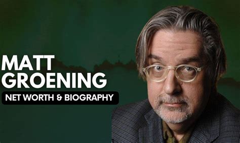 Matt Groening Net Worth And Biography