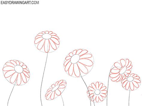 Top more than 158 easy flower drawing with name super hot - seven.edu.vn