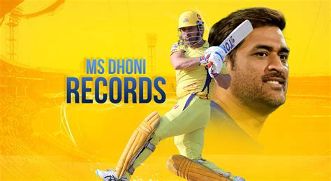 Top 10 MS Dhoni IPL records