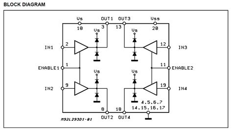 L293D Datasheet(PDF) & Specifications - ST Microelectronics - FindIC