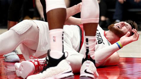 Jusuf Nurkic has surgery to repair compound fractures in his left leg, Portland Trail Blazers ...