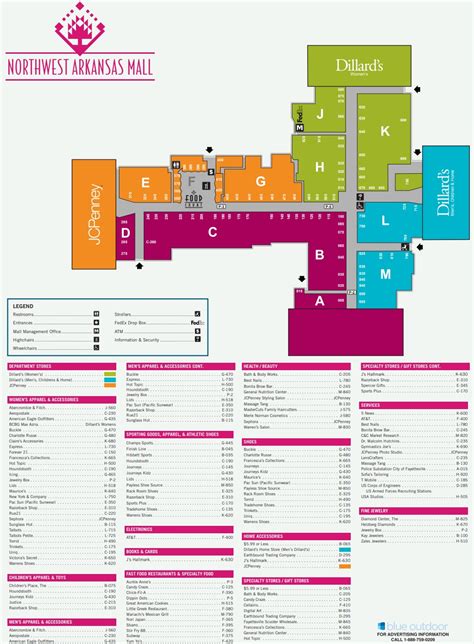 Northwest Arkansas Mall Map | Draw A Topographic Map