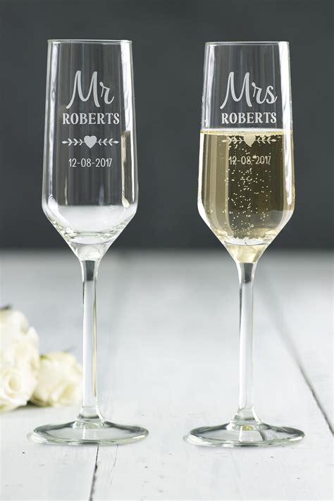 Personalised Champagne Glass Engraved Gift Ideas Gifts for - Etsy UK