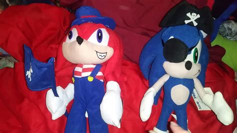 Toy Network Pirate Knuckles Sonic Plush Opening - YouTube