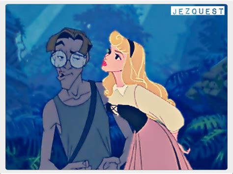 Milo & Aurora - disney crossover Photo (34874899) - Fanpop