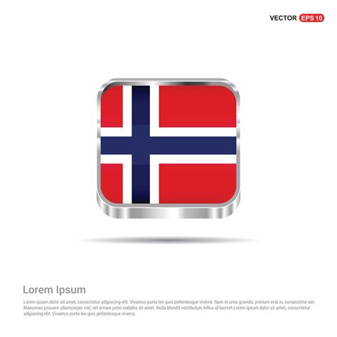 Norway flag design vector 13284237 Vector Art at Vecteezy