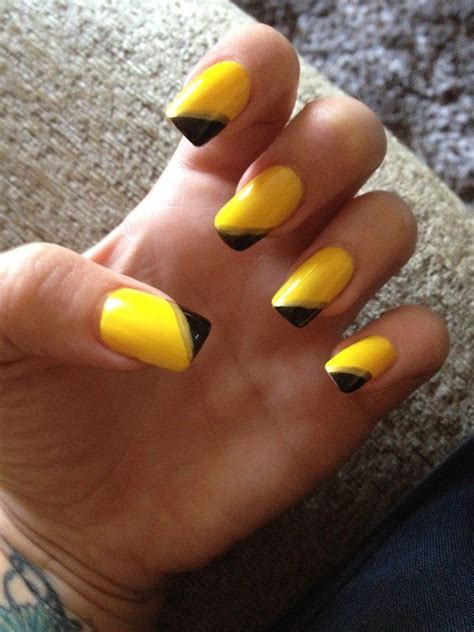 :) new nails | Kareen C.'s Photo | Beautylish | Nails, Yellow nails ...