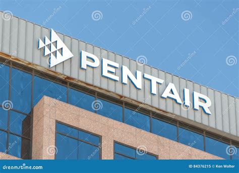 Pentair Headquarters Exterior and Logo Editorial Image - Image of ...