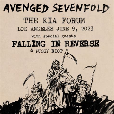 Avenged Sevenfold Announce Concerts in New York, Los Angeles - The Rock ...