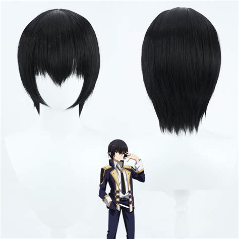 Anime The Eminence in Shadow Cid Kagenou Cosplay Wigs Black Wigs Costu ...