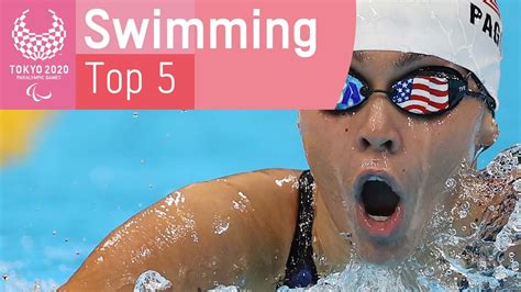 Tokyo 2020's Top 5 Swimming Moments 🏊 | Paralympic Games - YouTube