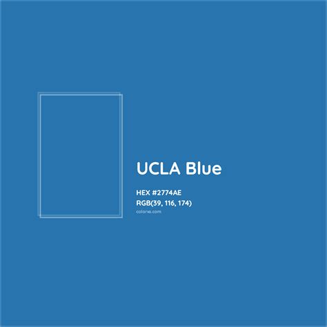 About UCLA Blue Color - Color codes, similar colors and paints ...