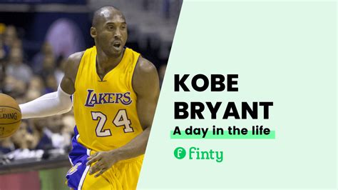 Kobe Bryant's Daily Routine — A Day in the Black Mamba's Life