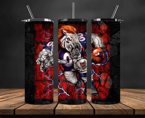 Denver Broncos Tumbler, Broncos Logo Tumbler,NFL Season 2023, Design 1 ...