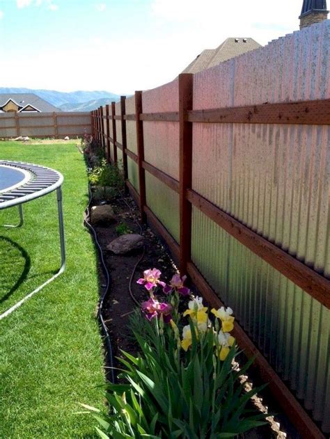 13 DIY Backyard Privacy Fence Design Ideas on A Budget | Privacy fence landscaping, Privacy ...