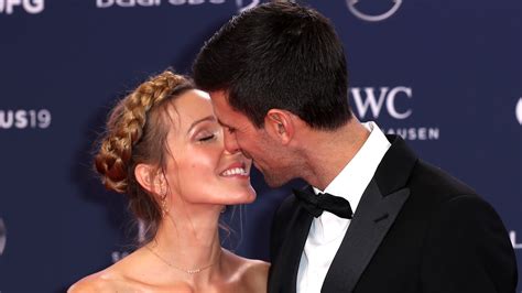 Novak Djokovic's pregnant bride Jelena's tearful moment at wedding | HELLO!