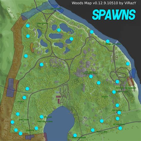 Tarkov: Woods Map Guide - Spawns, Exits, Keys & Loot 2022