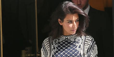 Kim Kardashian Ditches Her Hair Extensions In Paris | HuffPost