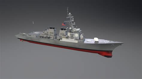 Arleigh Burke-class Guided Missile Destroyer - 3D model by CSIS [c2acc8a] - Sketchfab