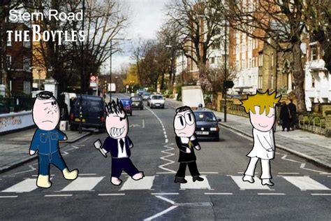 Album Cover Parodies of The Beatles - Abbey Road