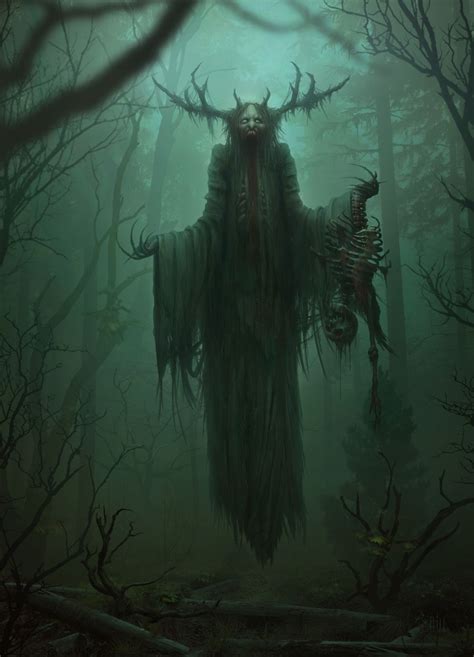 Where are you going? by Yuri Hill | Dark fantasy art, Scary art, Dark creatures