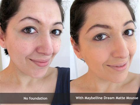 Maybelline Dream Matte Mousse review and before & after pics |Makeup ...