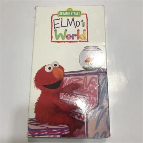 SESAME STREET &ELMO'S World" VHS Video Tape Kids Video 2000 EUR 9,41 - PicClick FR