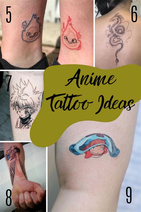 Anime Tattoo Ideas