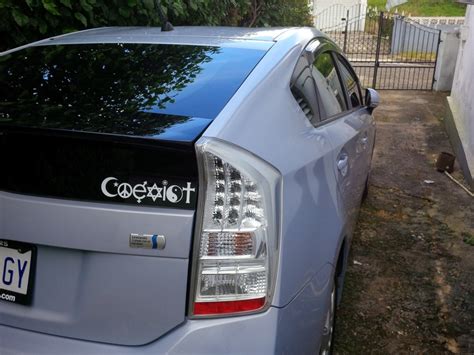 First modification, COEXIST sticker | PriusChat