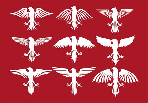 Polish Eagle Icons 129139 Vector Art at Vecteezy