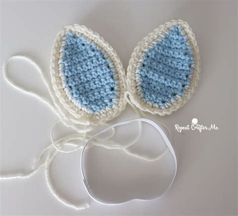 Crochet Bunny Ears - Repeat Crafter Me