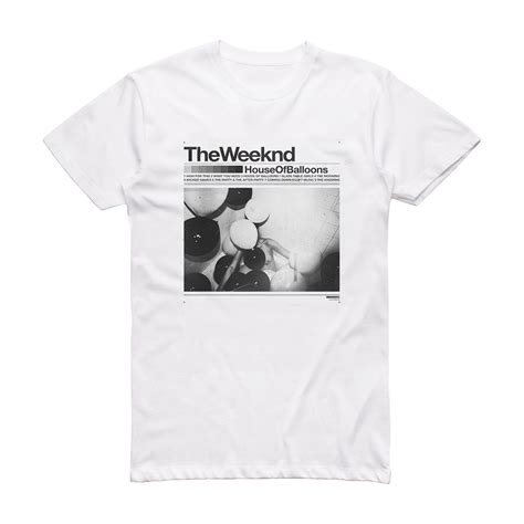 The Weeknd House Of Balloons Album Cover T-Shirt White – ALBUM COVER T ...