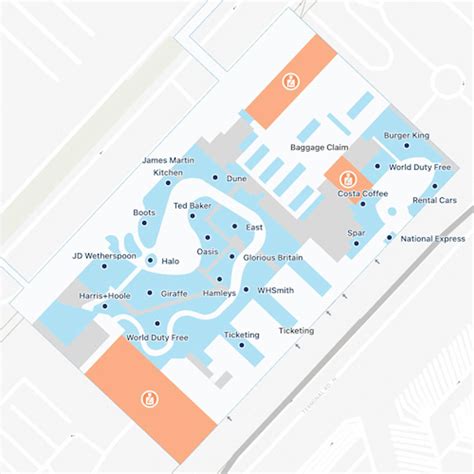 London Stansted Airport Map | STN Terminal Guide