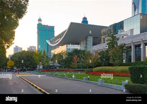 Shanghai Grand Theatre, China Stock Photo - Alamy