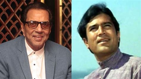 When Dharmendra was upset over Rajesh Khanna's casting in Anand, drunk ...