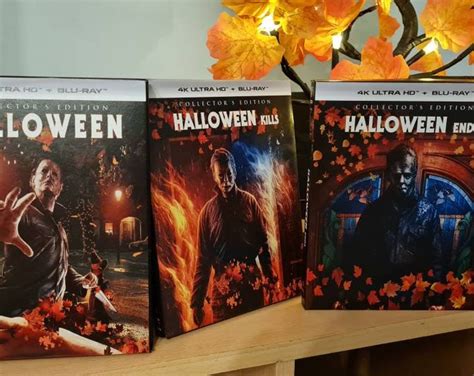 Custom Halloween Blumhouse Trilogy 4K HARD BOXES With Matching Printed ...