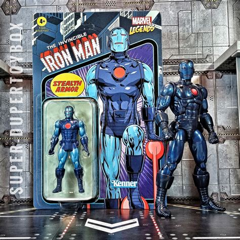 Super-DuperToyBox: Marvel Legends Retro 3.75" Stealth Iron Man, Storm, and Vision